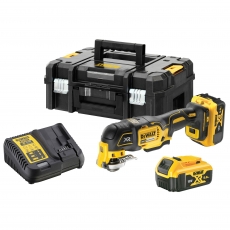 DEWALT DCS356P2 18v Brushless 3-Speed Multi-Tool 2x5ah batteries