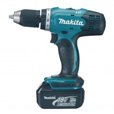 MAKITA DDF453RFE 18v Drill Driver with 2x3ah Li-ion batteries