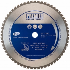 PREMIER DIAMOND GT11090 305mm x 25.4mm 60T Blade - Steel