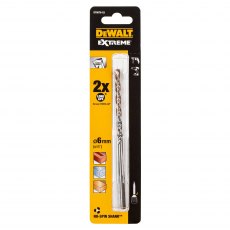 DEWALT DT6676XJ 6mm x 150mm EXTREME Masonry Drill Bit