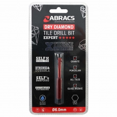 ABRACS TDB07 7mm Dry Diamond Tile Drill Bit