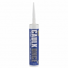 EVERBUILD CAULK ONCE Acrylic Caulk 295ml - White