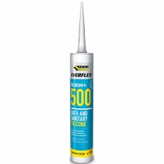 EVERBUILD 500WE Bath & Sanitary Silicone 500 - White