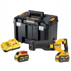 DEWALT DCS389T2 54v Flexvolt Brushless Reciprocating Saw with 2x6ah Batteries DEWALT DCS389T2 54v Flexvolt Brushless Reciprocating Saw with 2x6ah Batteries