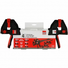 BESSEY EZM-EZL-SET 4 piece One-Handed Clamp Set