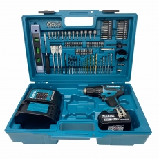 MAKITA DHP485STX5 18v Combi Drill 1x5ah + 101 Accessories