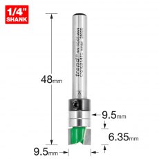 TREND C121GX1/4TC Guided Profiler 9.5mm x 6.35mm