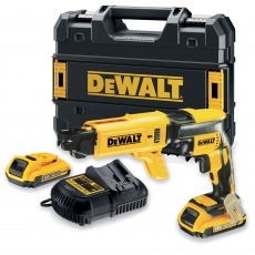 DEWALT DCF620D2K 18v Brushless Drywall Screwdriver with 2x2ah Batteries