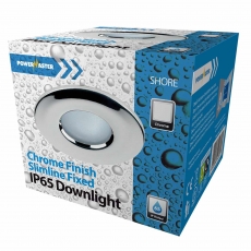 POWERMASTER S7687 Indoor Chrome Fixed Downlight IP65