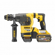 DEWALT DCH334X2 54v Flexvolt SDS Plus Hammer Drill with Quick Change Chuck and 2x 9ah Batteries