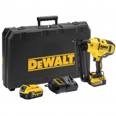 DEWALT DCN660P2 18v Brushless 2nd Fix Nailer with 2x5ah Li-ion batteries