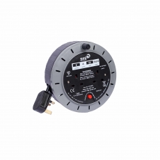 DETA CT0413T 2 Socket 4m Cassette Reel + Thermal Cutout