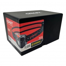 COAST FL60R Rechargeable Head Torch 450 Lumens with 3xAAA Batteries