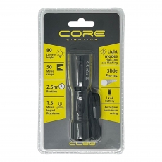 CORE LIGHTING CL80 Focusing Torch - 80 Lumens