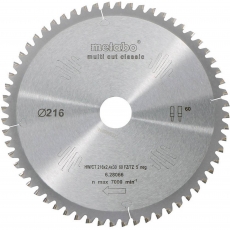 METABO 6280660000 216mm x 30mm 60T Circular Saw Blade METABO 6280660000 216mm x 30mm 60T Circular Saw Blade