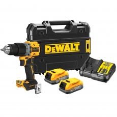DEWALT DCD805E2T 18v Brushless Combi Drill with 2 x Powerstack Batteries
