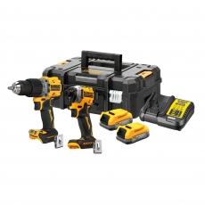 DEWALT DCK2050E2T 18v DCD805/DCF850 Twin Pack with 2 x Powerstack Batteries