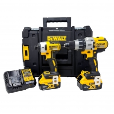 DEWALT DCK276P2T 18v Brushless Twin Pack DCD996/DCF887 with 2x5ah Batteries