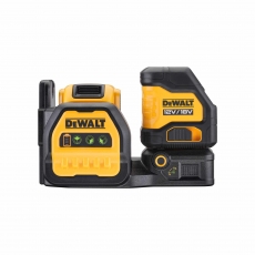 DEWALT DCE088D1G18 18v Green Cross Line Laser with 1x2ah Battery