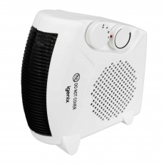 IGENIX IG9010 2KW Upright Fan Heater - White