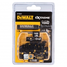 DEWALT DT70564T 26 piece PZ2x25mm screwdriver bit set and drive guide
