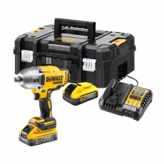 DEWALT DCF900H2T 18v Brushless Impact Wrench with 2x5ah Powerstack Batteries