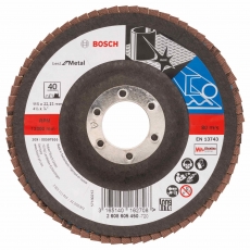 BOSCH 2608605450 115mm x 22mm Flap Disc 40G