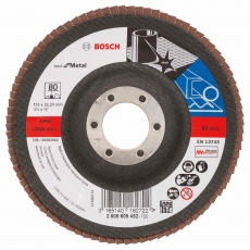 BOSCH 2608605452 115mm x 22mm Flap Disc 80G