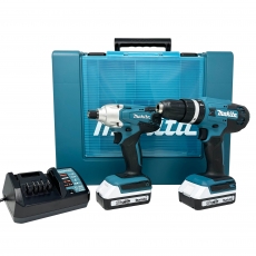 MAKITA DK18922A 18v HP488/TD127 G-Series Twin Pack with 2x2ah Batteries