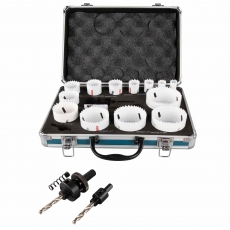 MAKITA D-47307 16 piece Universal Holesaw Set in Aluminium Case