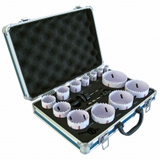 MAKITA D-47307 16 piece Universal Holesaw Set in Aluminium Case