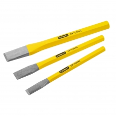 STANLEY 4 18 298 3 Piece Cold Chisel Set 3/8, 1/2, 5/8