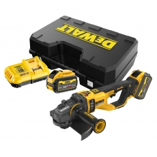 DEWALT DCG460X2 54v Flexvolt Brushless 9" Grinder  with 2x9ah Batteries