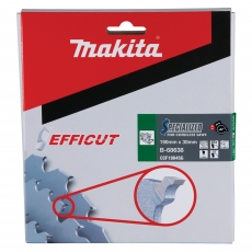 MAKITA B-68638 190x30mm 45T Efficut TCT Saw Blade