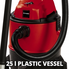 EINHELL TC-VC1825 240v 25L Plastic Wet & Dry Vac