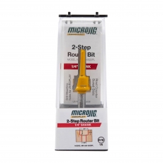 MICROJIG MB-025-0525PL ZEROPLAY 2-Step Plunge Bit 1/4" Shank
