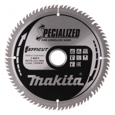 MAKITA E-08919 216mm x 30mm 80T TCT Efficut Saw Blade