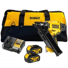 DEWALT DCN930M2 18v Brushless 1st Fix Nailer with 2x4Ah Batteries