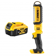 DEWALT DCL050P1 18v XR LED Light with 1x5ah Battery (No Charger)