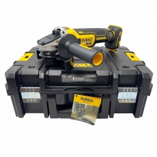 DEWALT DCG405NT 18v Brushless 125mm Grinder BODY and Tstak2 Case