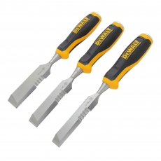DEWALT DWHT0-16148 3pc Side Strike Wood Chisel Set