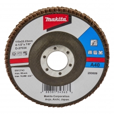 MAKITA D-27034 Flap Disc 115mm A40 Grit