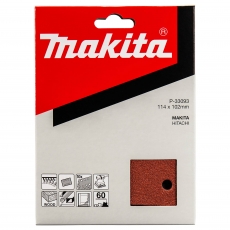 MAKITA P-33093 114x102mm 60g Velcro Sanding Sheets 10 Pack