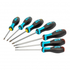 OX TOOLS OX Pro 7 Piece Screwdriver Set OX TOOLS OX Pro 7 Piece Screwdriver Set