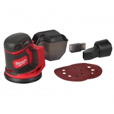 MILWAUKEE M18BOS125-0 18v Random Orbital Sander BODY ONLY