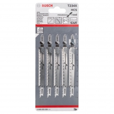 BOSCH 2608633528 T234X Progressor Jigsaw Blades 5 Pack