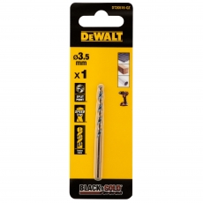 DEWALT DT20516-QZ 3.5mm Black Gold HSS Drill Bit
