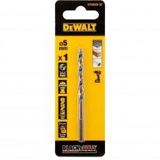 DEWALT DT20520-QZ 5mm Black Gold HSS Drill Bit