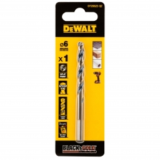 DEWALT DT20522-QZ 6mm Black Gold HSS Drill Bit