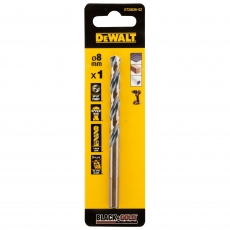 DEWALT DT20526-QZ 8mm Black Gold HSS Drill Bit